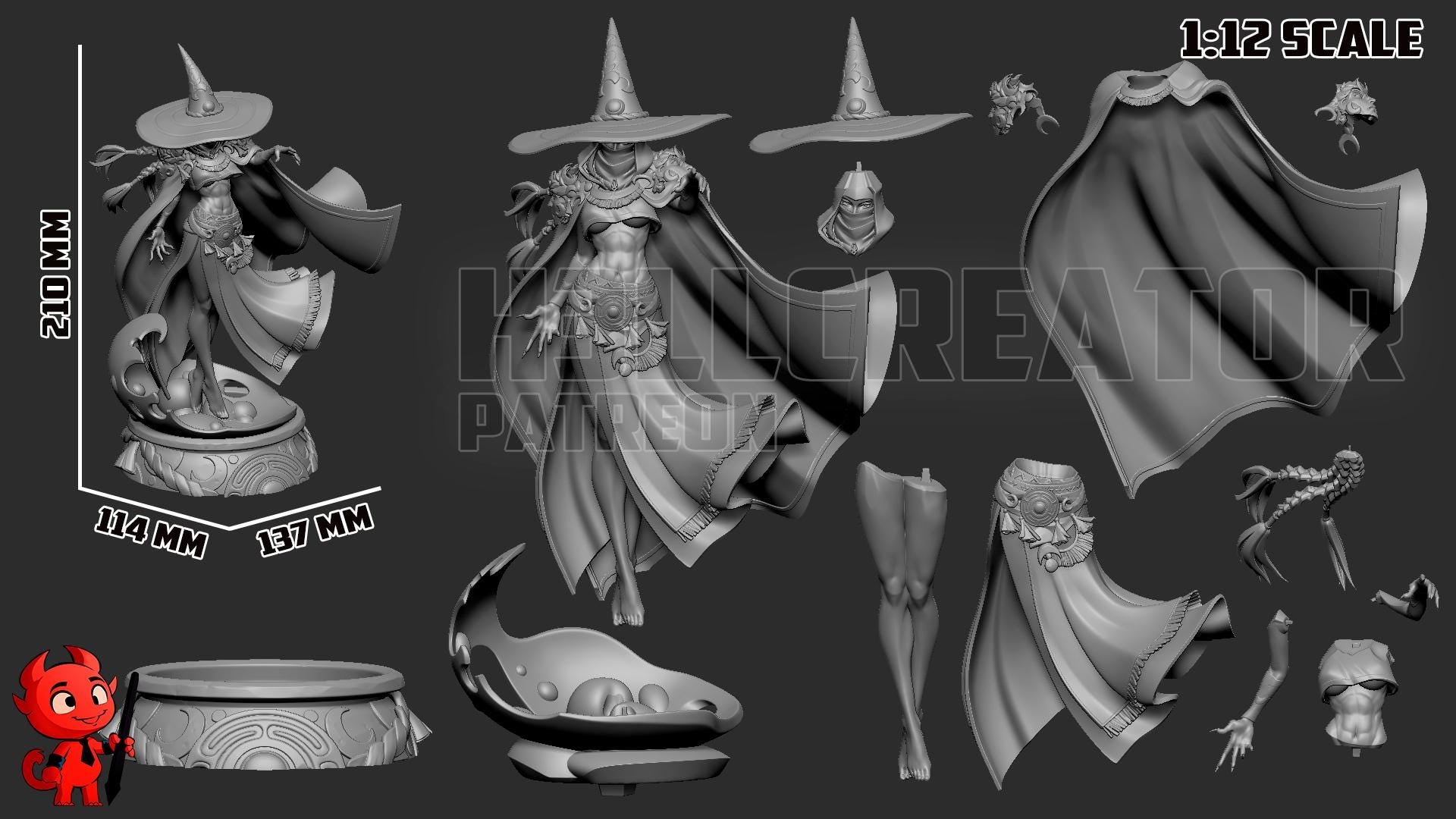 Hecate Garage Kit | Fanmade Model by h3llCreator | Hades 2 | 3D Printed