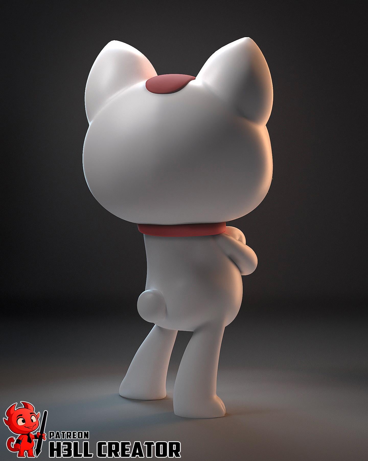 Psychic Teen Garage Kit | Fanmade Model by h3llCreator | And a Turbo Yokai | 3D Printed