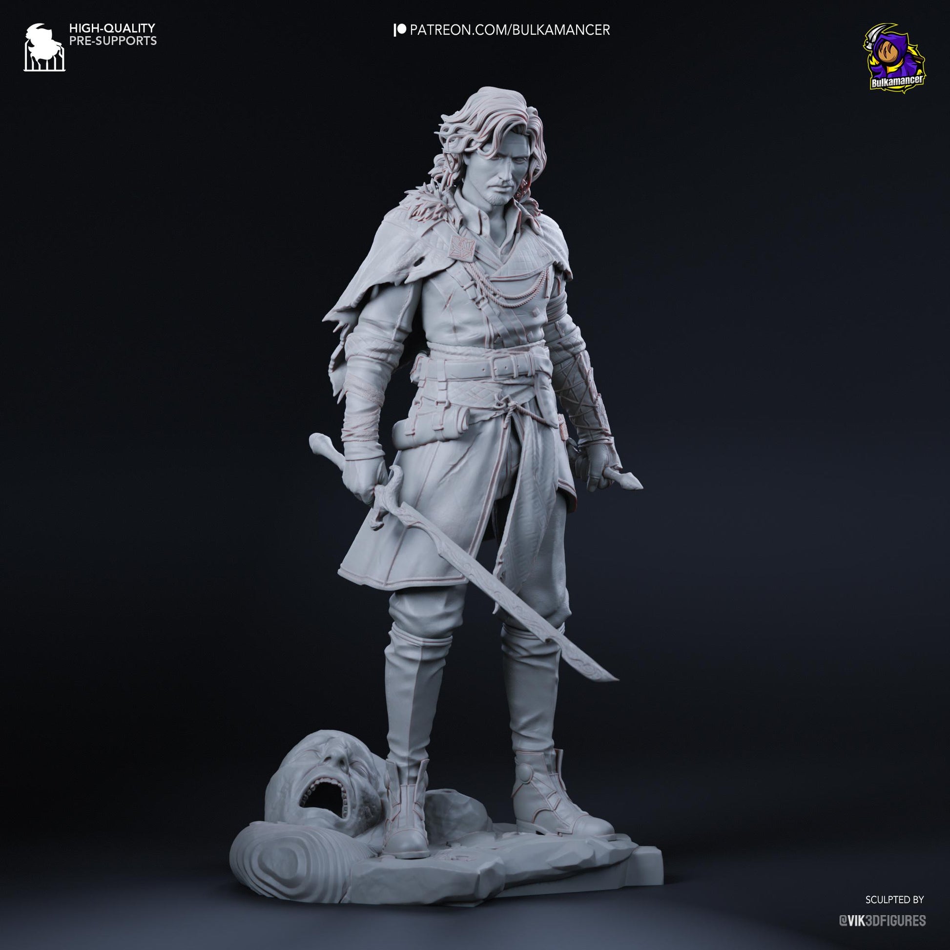 Verso Garage Kit | Fanmade Model by Bulkamancer| The Immortal | 3D Printed