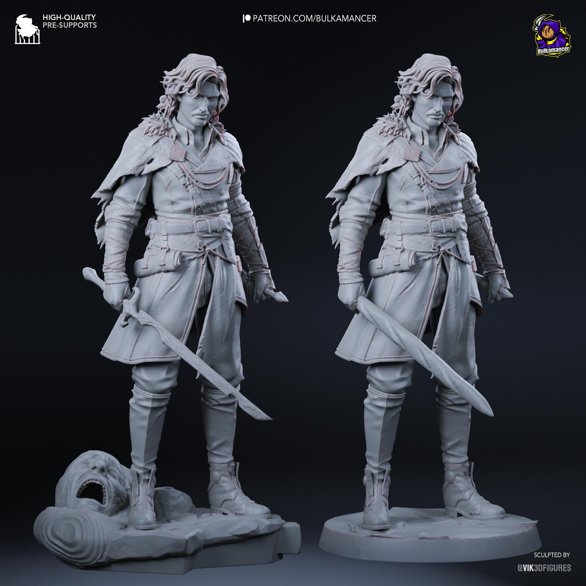 Verso Garage Kit | Fanmade Model by Bulkamancer| The Immortal | 3D Printed