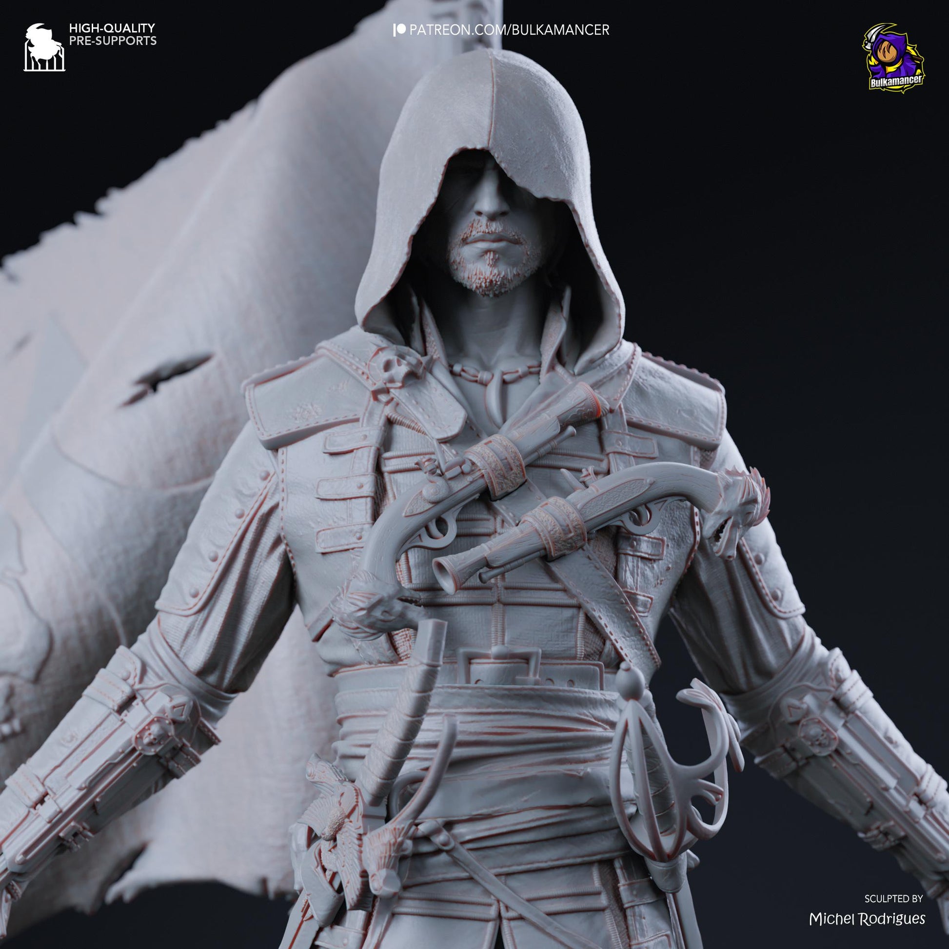 Edward Garage Kit | Fanmade Model by Bulkamancer| The pirate | 3D Printed