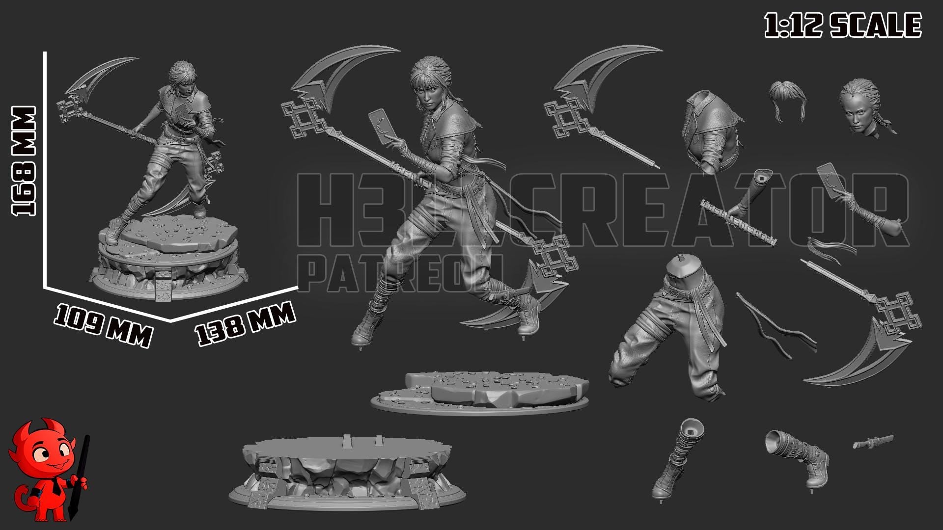 Sciel Garage Kit | Fanmade Model by h3llCreator | Expedition 33 | 3D Printed