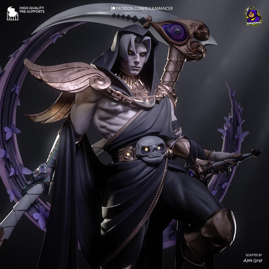 Thanatos Garage Kit | Fanmade Model by Bulkamancer| Death Comes | 3D Printed