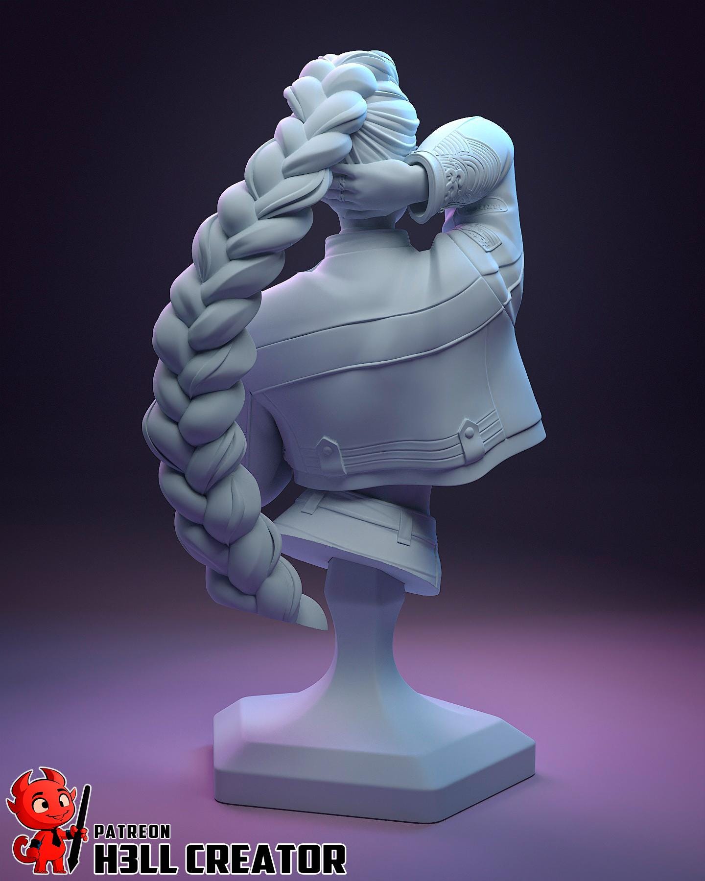 Rumi Garage Kit | Fanmade Model by h3llCreator | Idol | 3D Printed