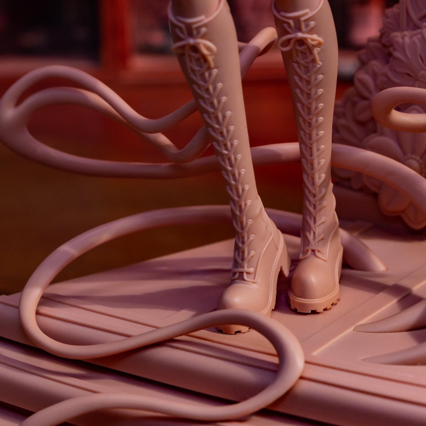 Rumi Garage Kit | Fanmade Model by Bulkamancer| Golden | 3D Printed