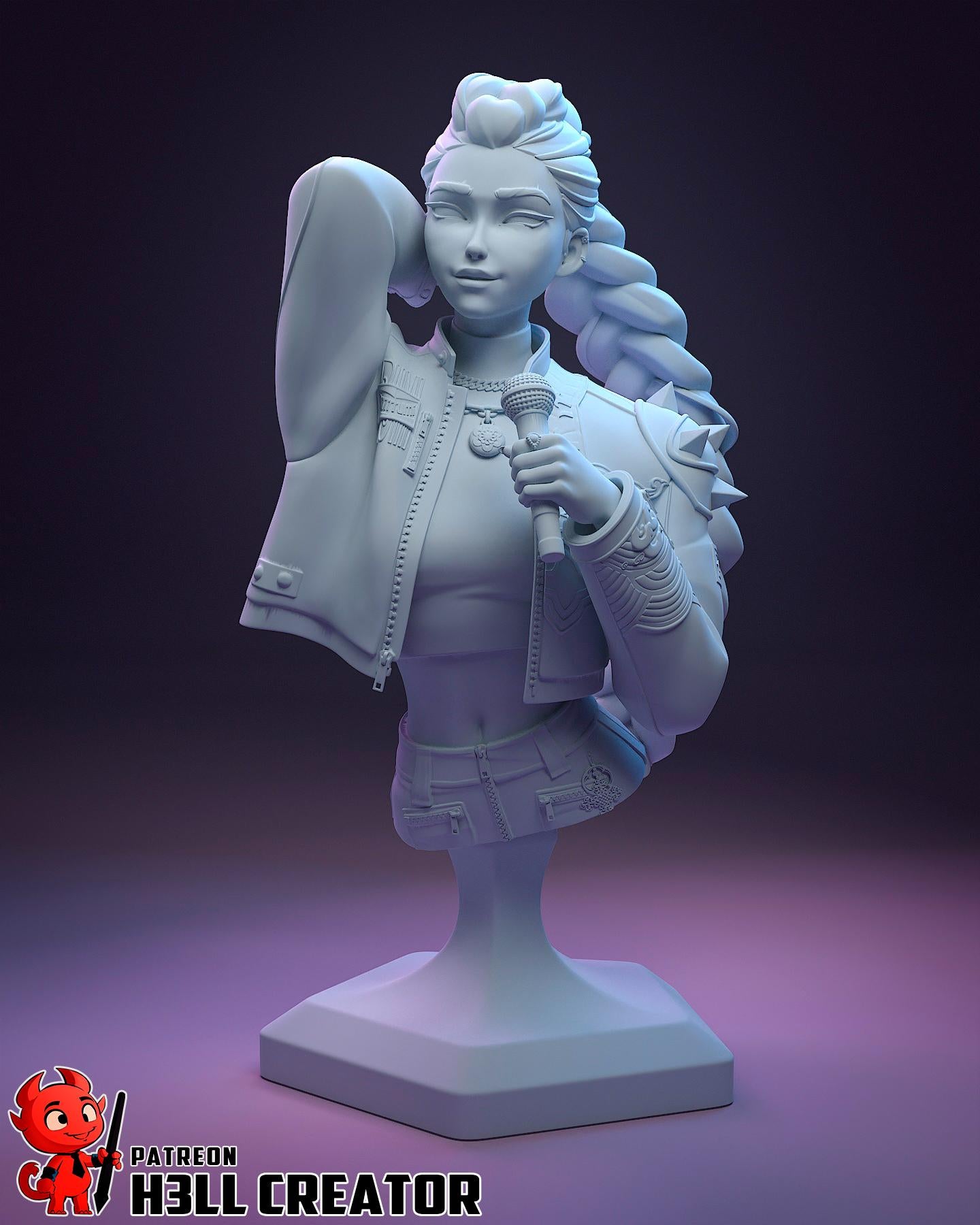 Rumi from K-Pop Demon Hunters - Fan-Made Model by h3llCreator