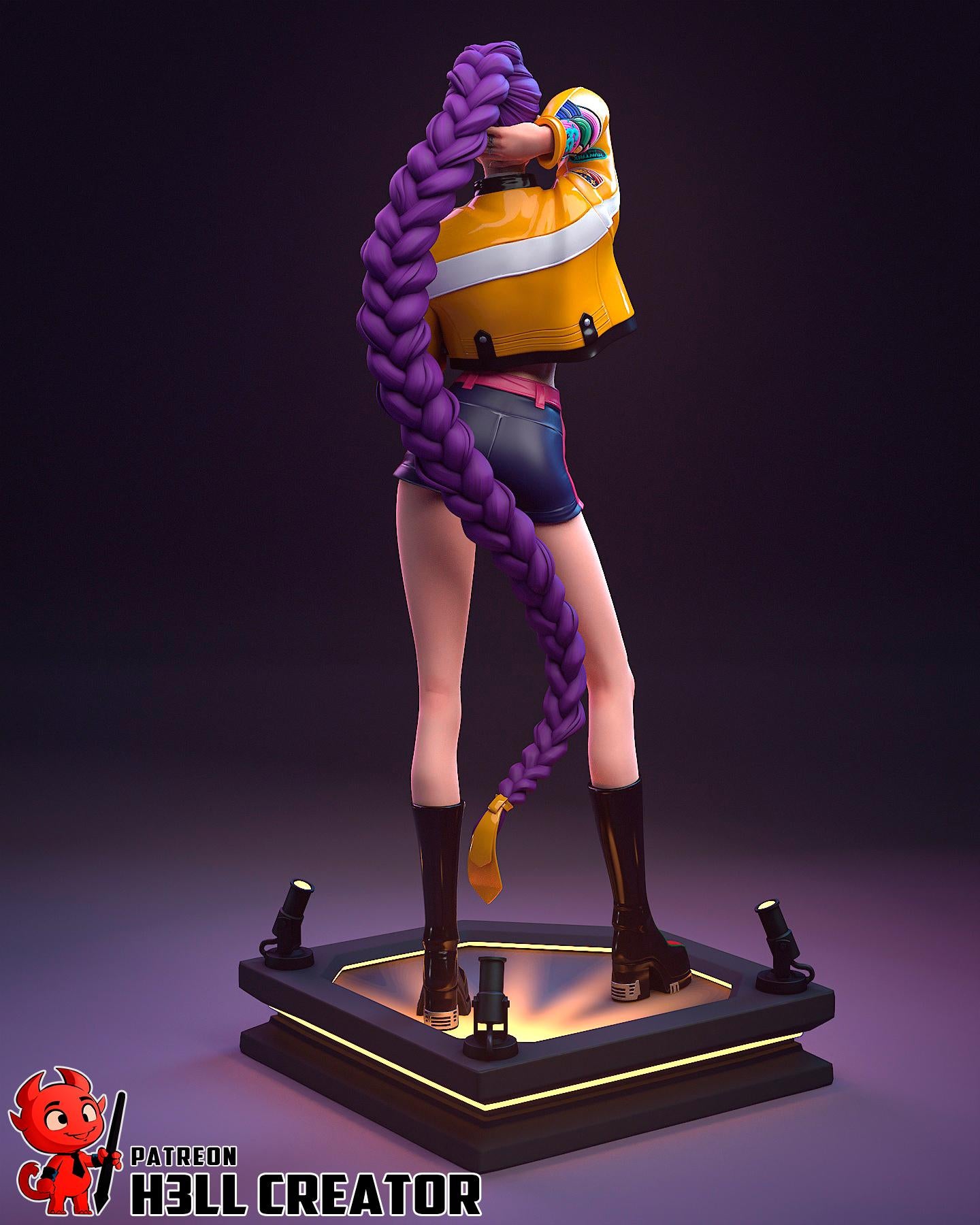 Rumi Garage Kit | Fanmade Model by h3llCreator | Idol | 3D Printed