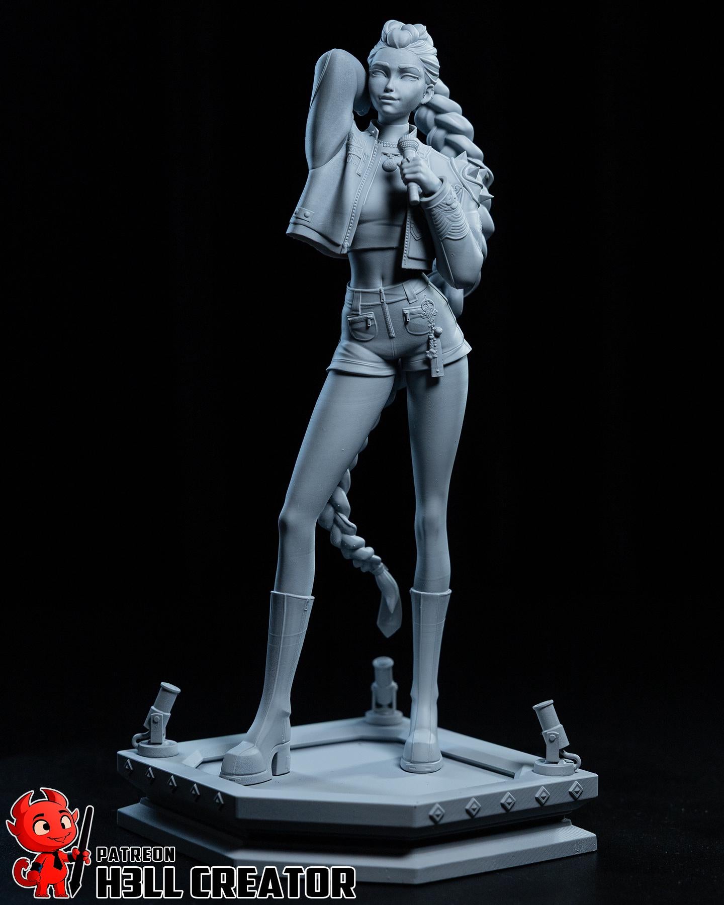 Rumi Garage Kit | Fanmade Model by h3llCreator | Idol | 3D Printed