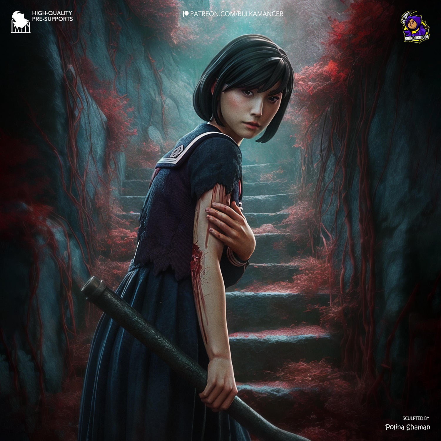 Hinako from Silent Hill Fan-Made Model by Bulkamancer - Sephiknot