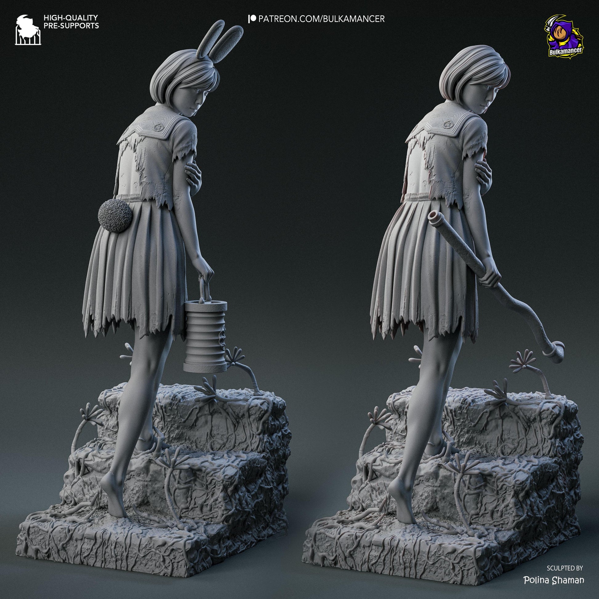 Hinako Garage Kit | Fanmade Model by Bulkamancer| High Schooler | 3D Printed