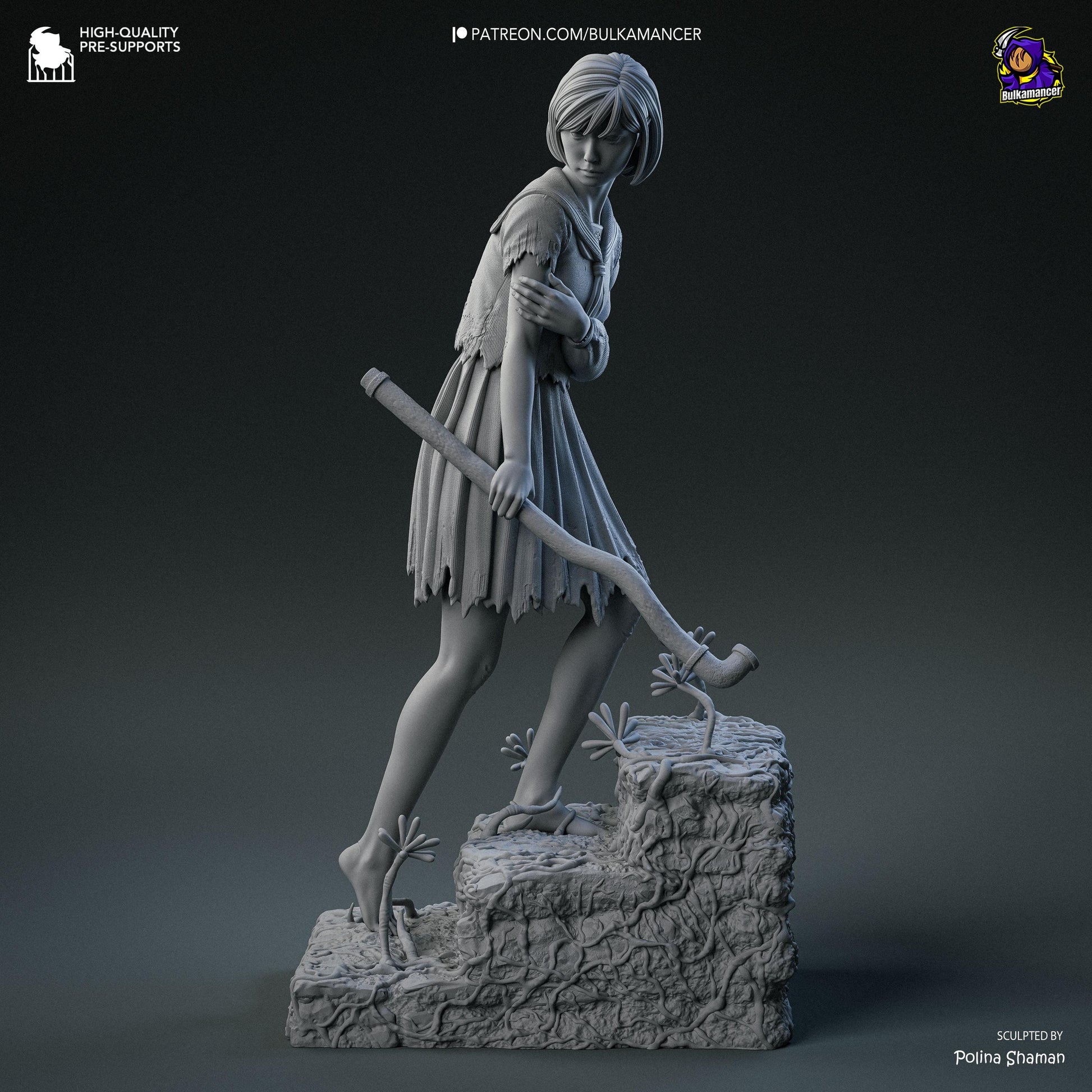 Hinako Garage Kit | Fanmade Model by Bulkamancer| High Schooler | 3D Printed