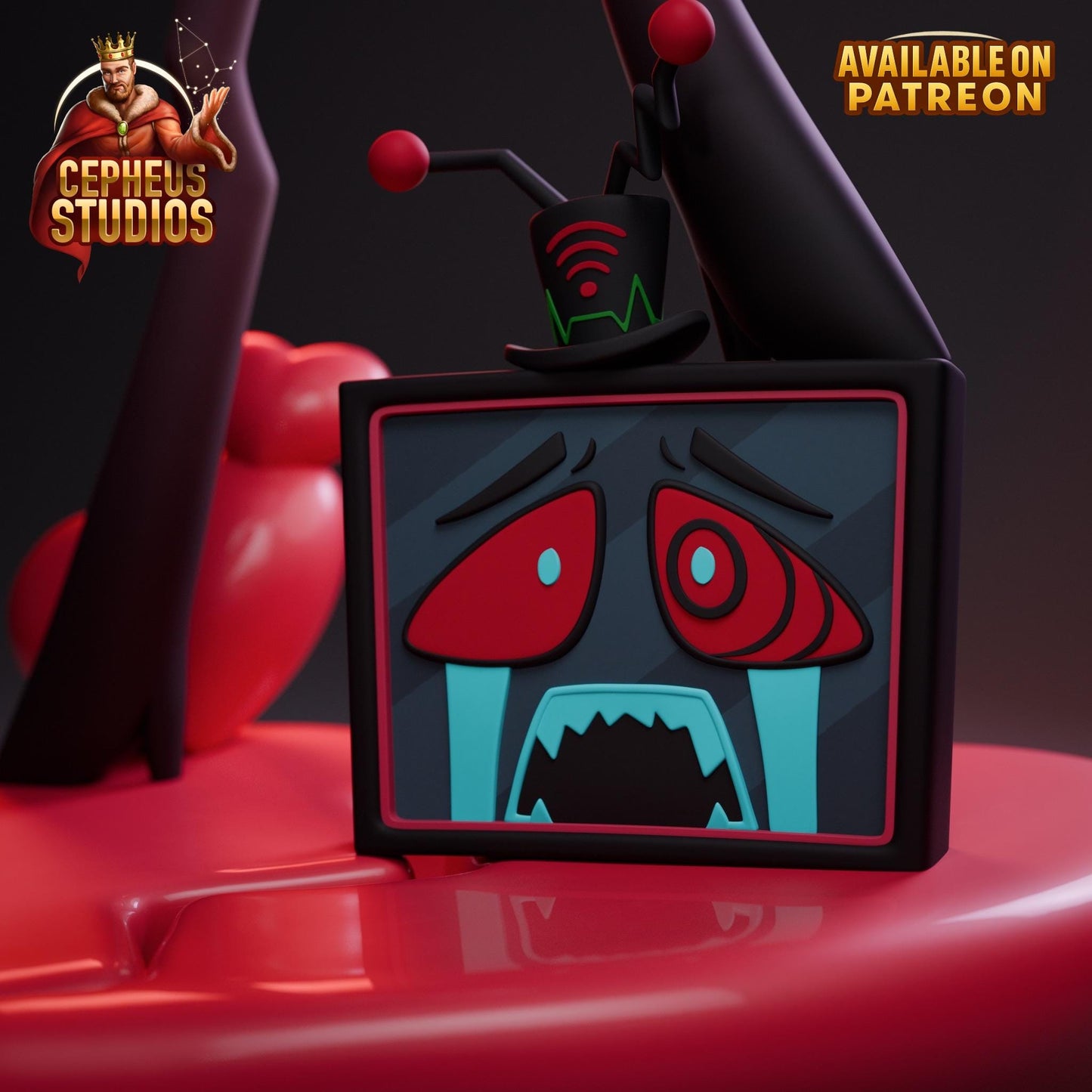 Angel Dust Garage Kit | Fanmade Model by Cepheus Studios | Body made for exploiting | 3D Printed