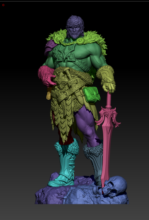 He-Man Fan-Made Model by CA3D