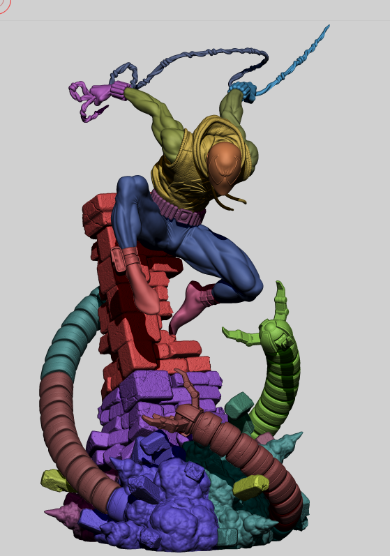 Spiderman from Marvel by CA3D | High Quality Resin Print | Painted Commissions available!