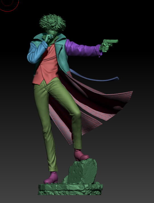 Spike from Cowboy Bebop by CA3D | High Quality Resin Print | Painted Commissions available!