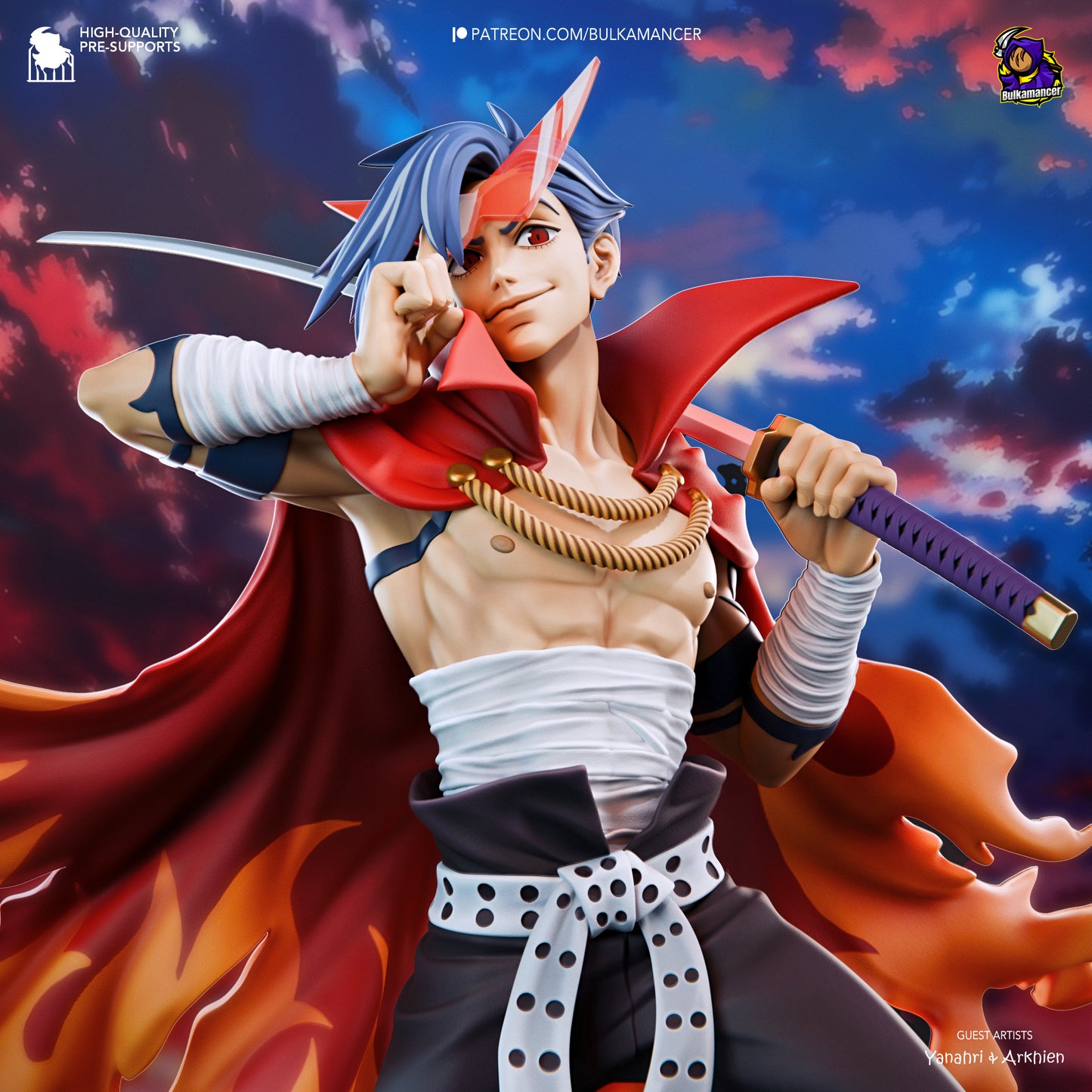 Kamina Garage Kit | Fanmade Model by Bulkamancer | 3D Printed - Sephiknot