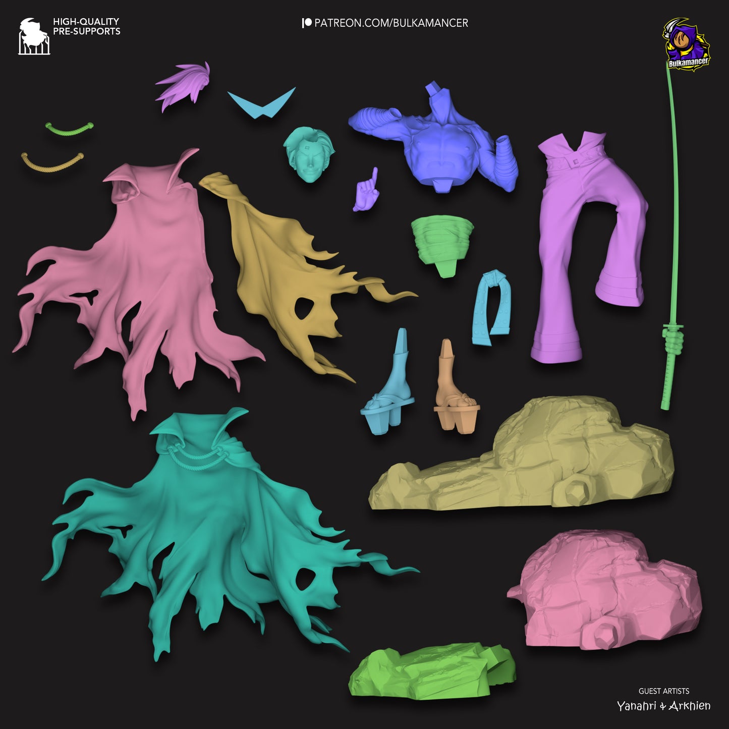 Kamina Garage Kit | Fanmade Model by Bulkamancer | 3D Printed - Sephiknot