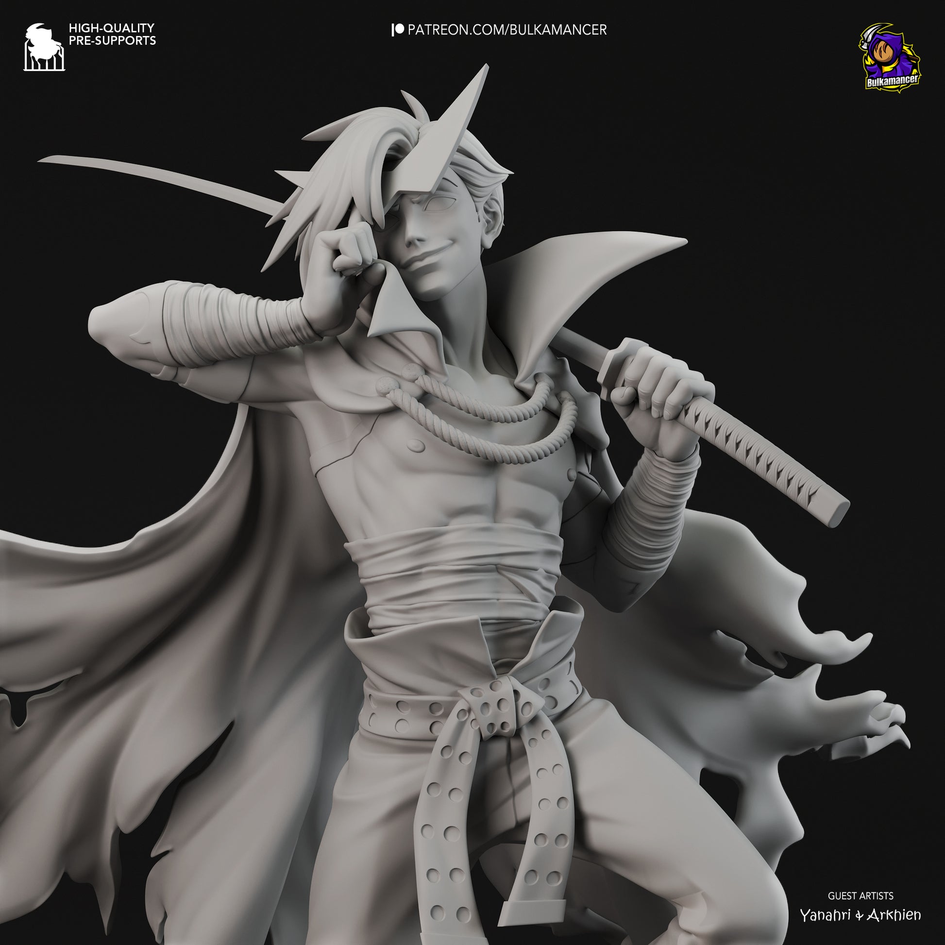 Kamina Garage Kit | Fanmade Model by Bulkamancer | 3D Printed - Sephiknot