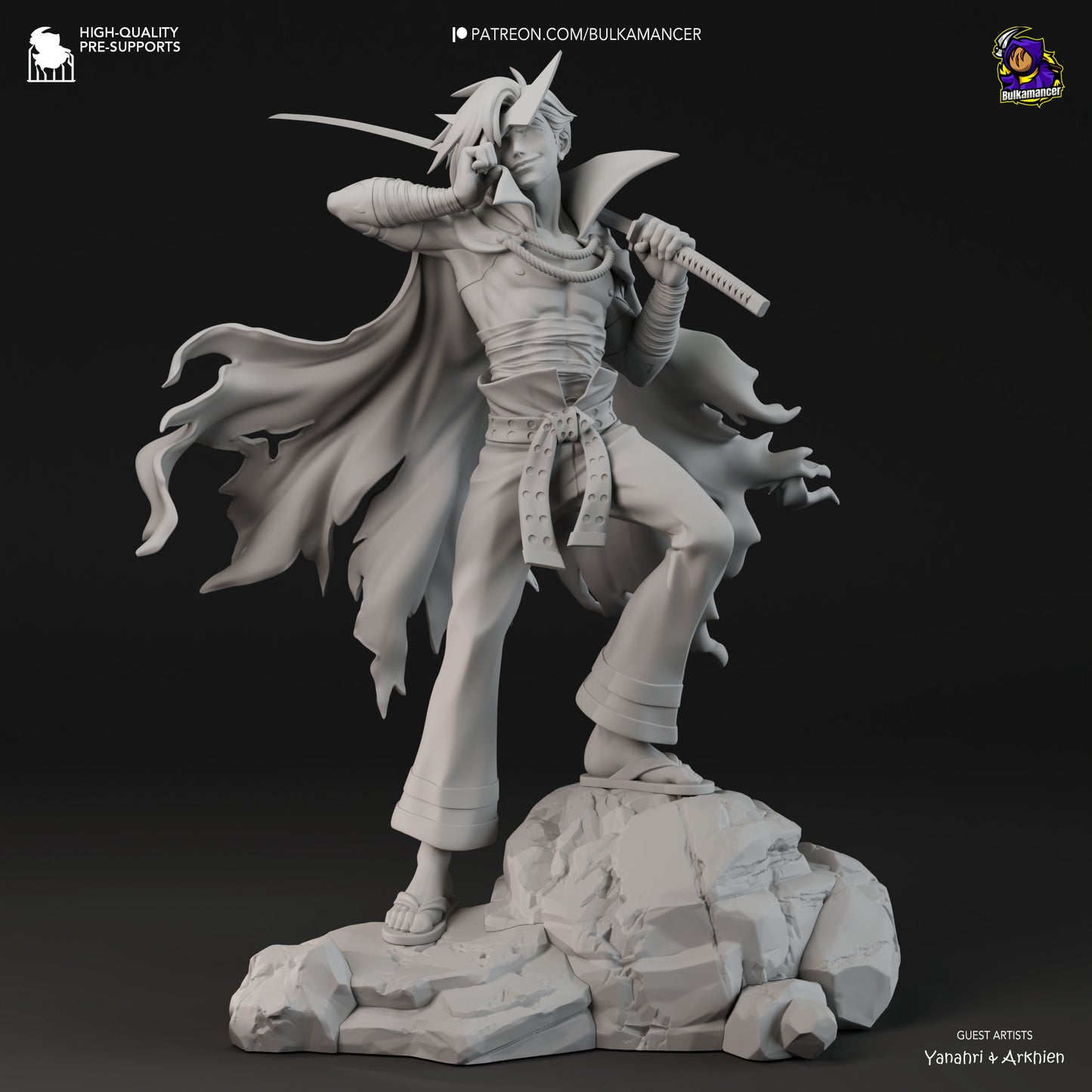 Kamina Garage Kit | Fanmade Model by Bulkamancer | 3D Printed - Sephiknot