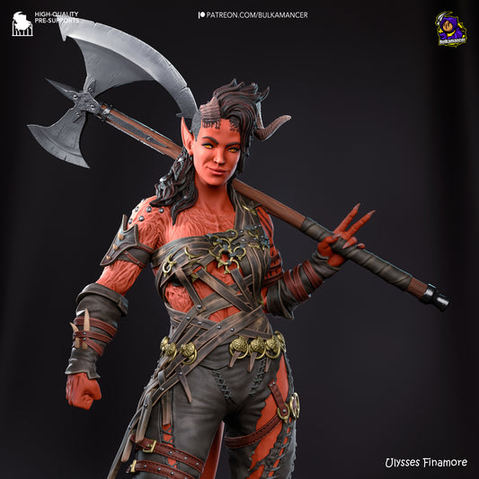 Baldur's Gate 3 Karlach Garage Kit | Fanmade Model by Bulkamancer | Barbarian mommy | 3D Printed - Sephiknot