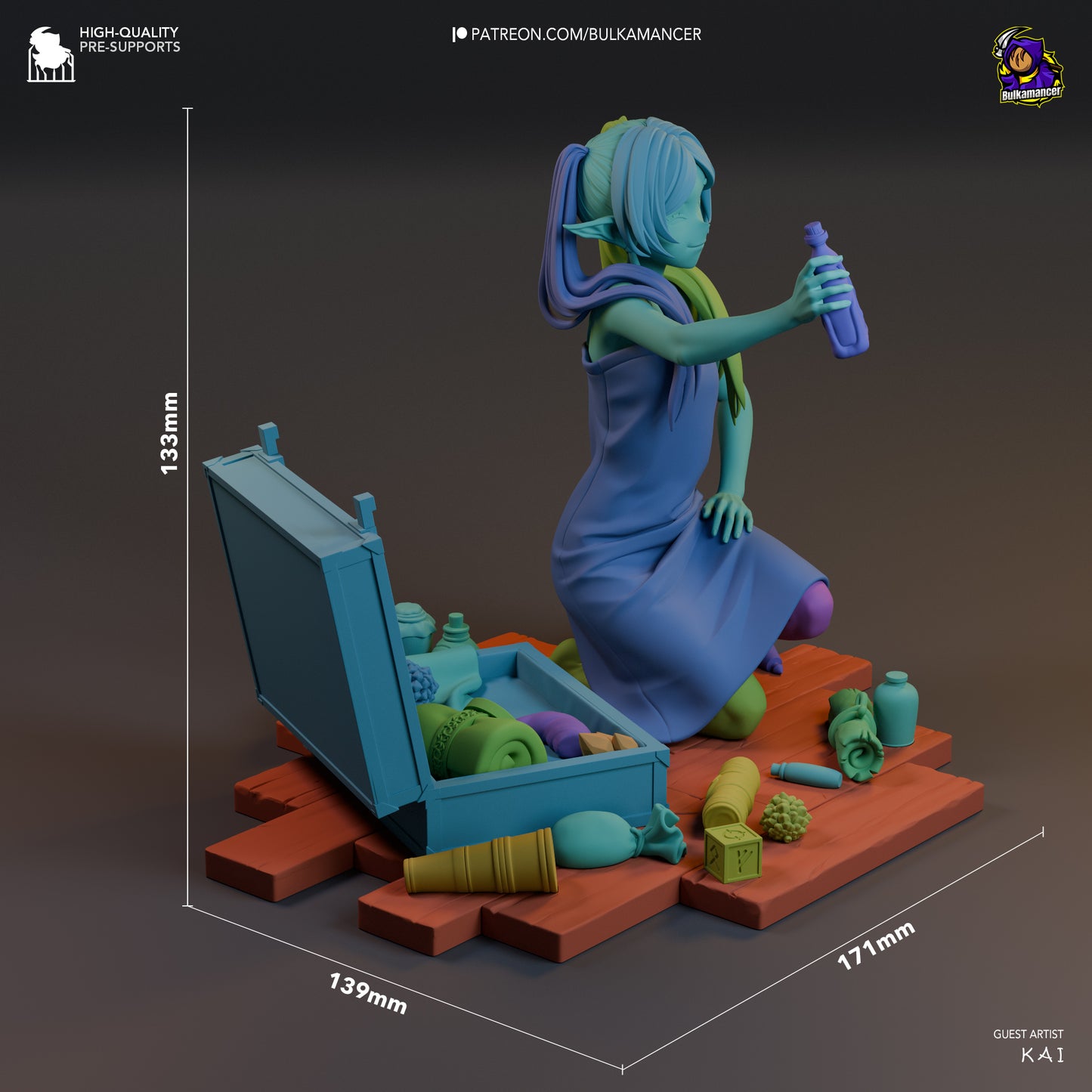 Frieren Garage Kit | Fanmade Model by Bulkamancer | 3D Printed - Sephiknot