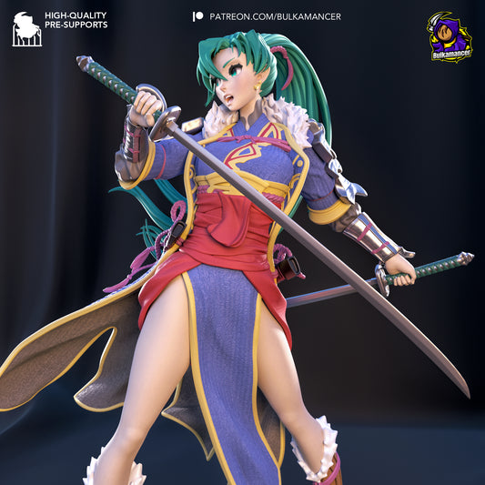 Blademaster of the Plains Garage Kit | Fanmade Model by Bulkamancer | 3D Printed - Sephiknot