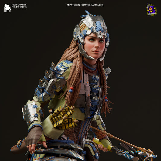 Aloy Garage Kit | Fanmade Model by Bulkamancer | 3D Printed - Sephiknot