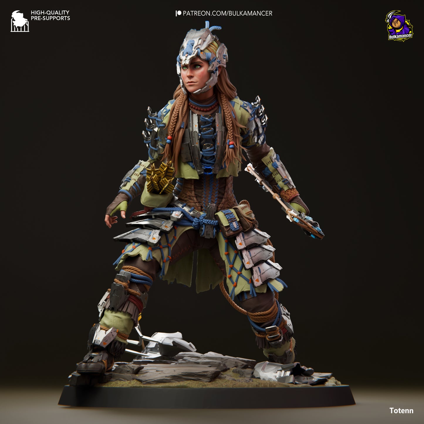 Aloy Garage Kit | Fanmade Model by Bulkamancer | 3D Printed - Sephiknot