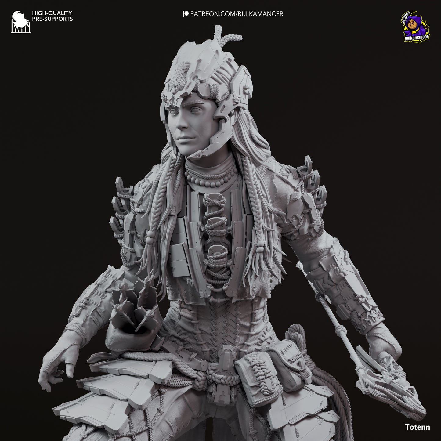 Aloy Garage Kit | Fanmade Model by Bulkamancer | 3D Printed - Sephiknot