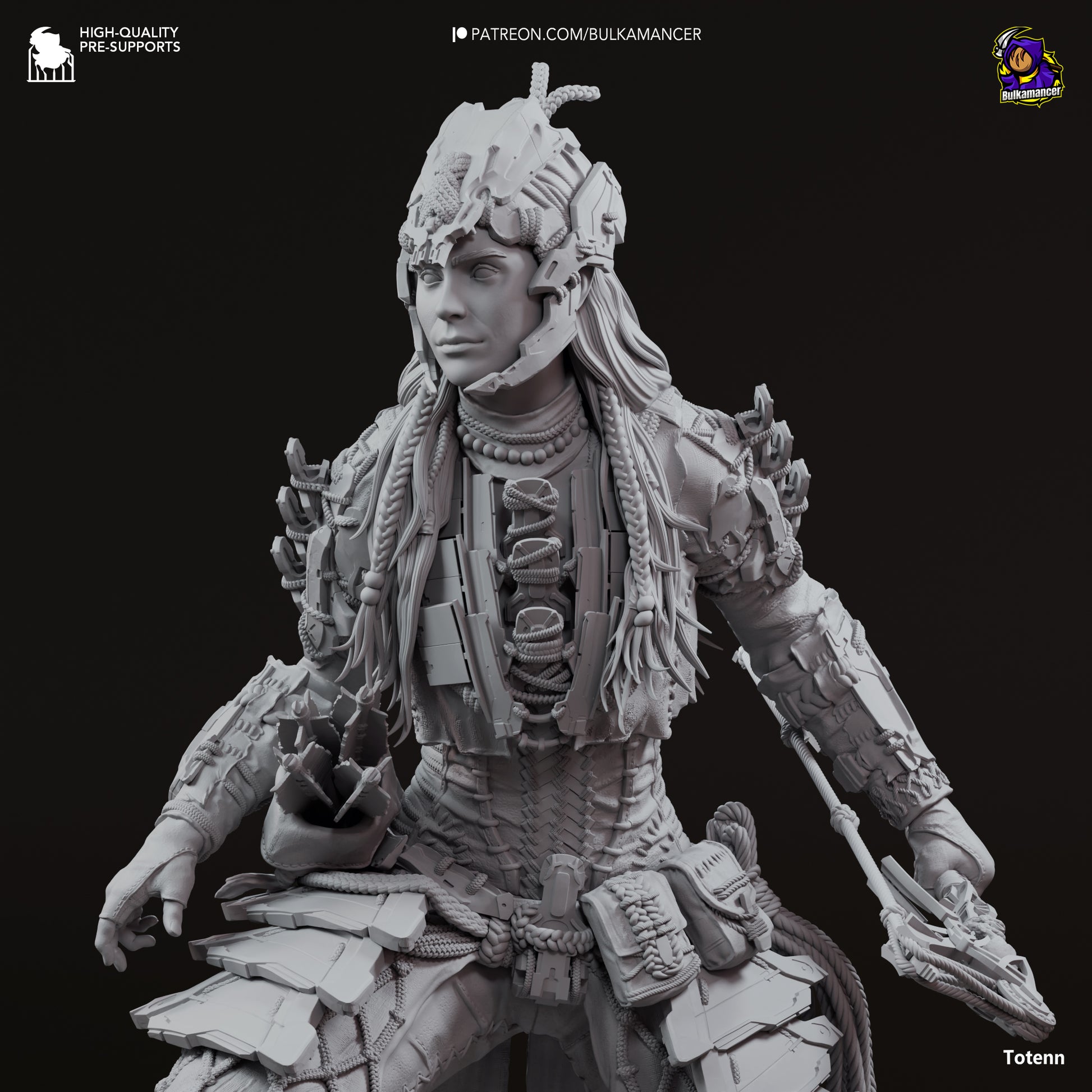 Aloy Garage Kit | Fanmade Model by Bulkamancer | 3D Printed - Sephiknot