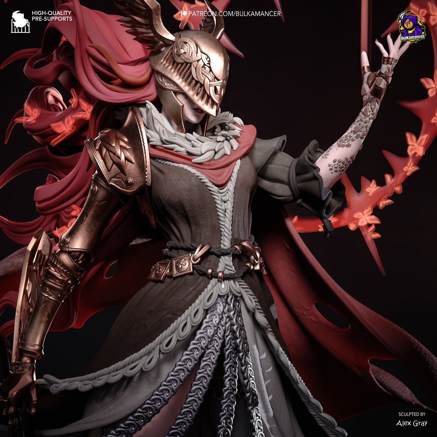 Malenia from Elden Ring Fan-Made Model by Bulkamancer - Sephiknot