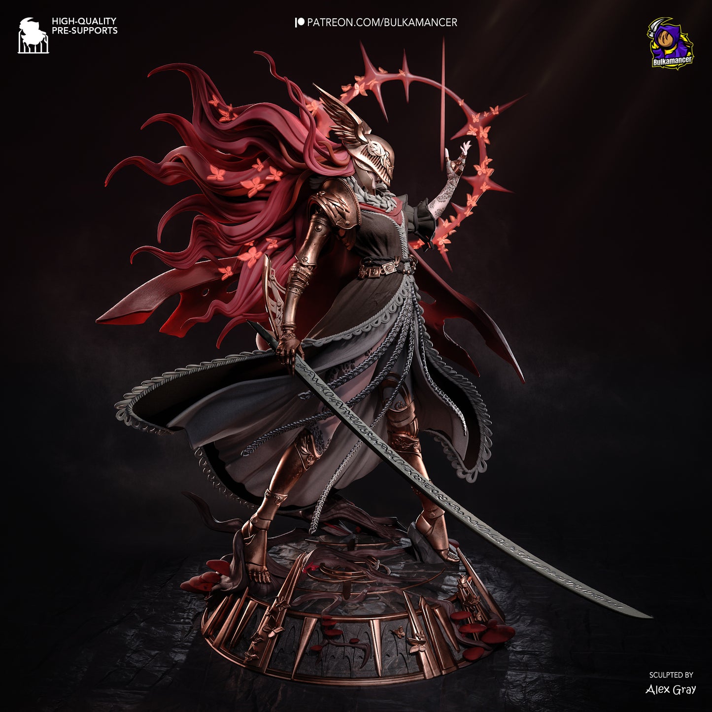 Malenia from Elden Ring Fan-Made Model by Bulkamancer - Sephiknot