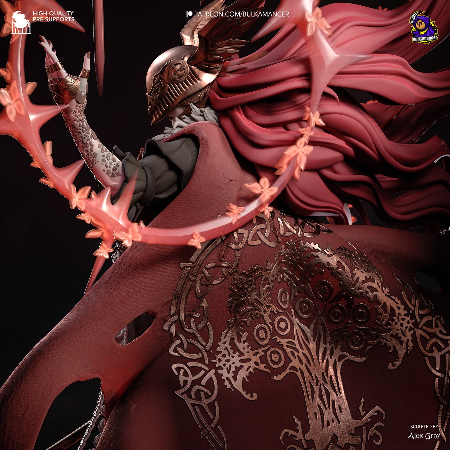 Malenia from Elden Ring Fan-Made Model by Bulkamancer - Sephiknot