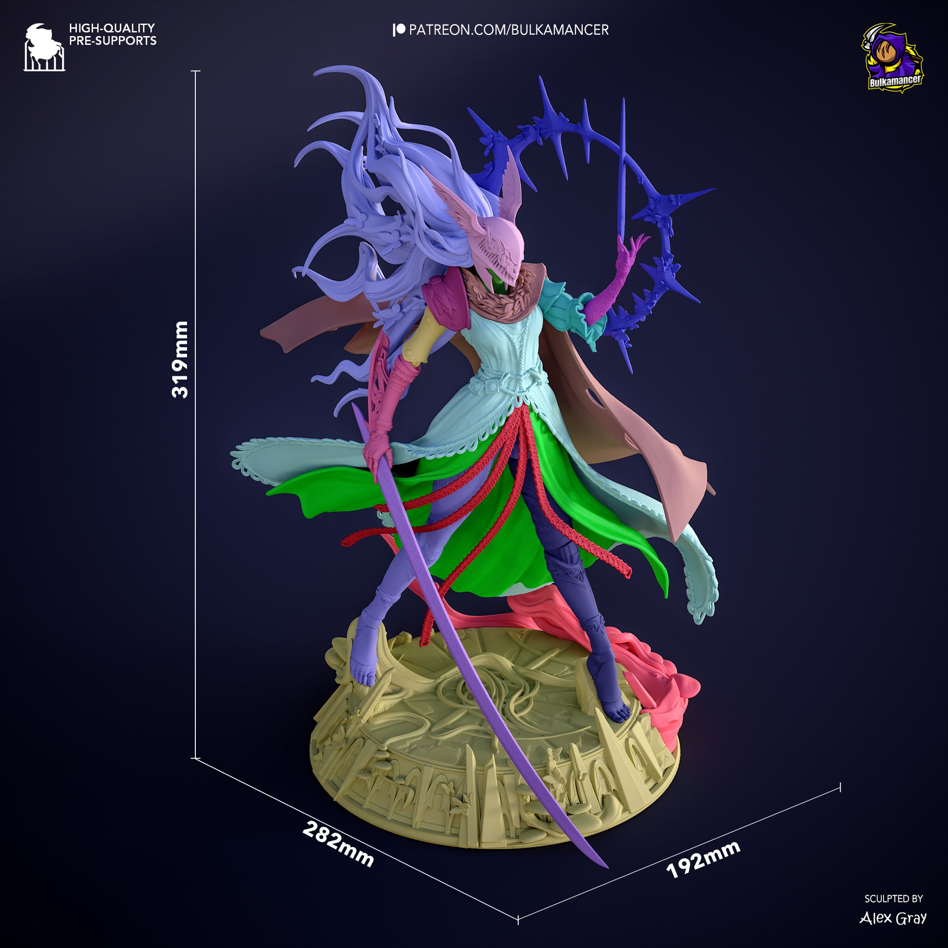 Malenia from Elden Ring Fan-Made Model by Bulkamancer - Sephiknot