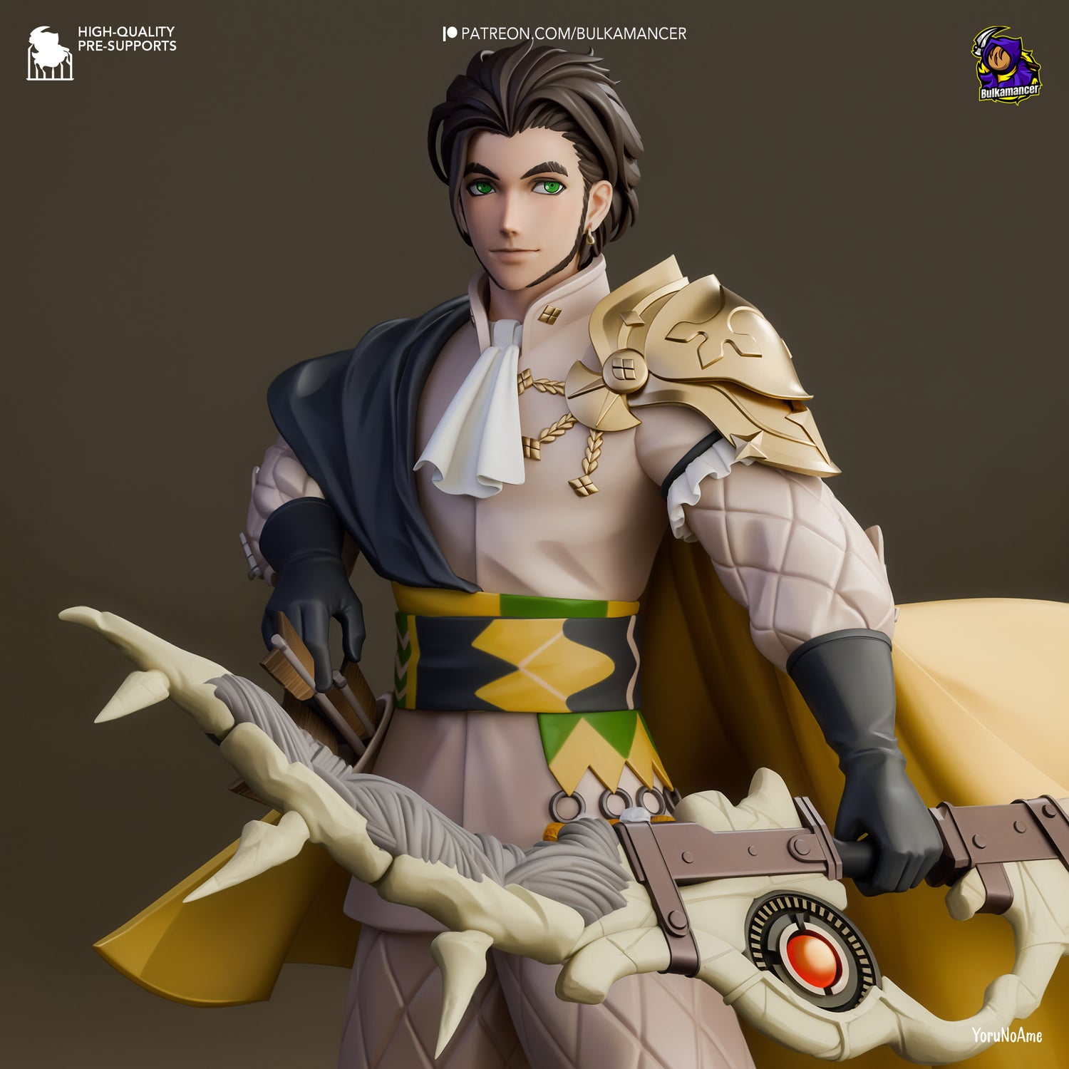 Claude from Fire Emblem Garage Kit | Fanmade Model by Bulkamancer | 3D Printed - Sephiknot