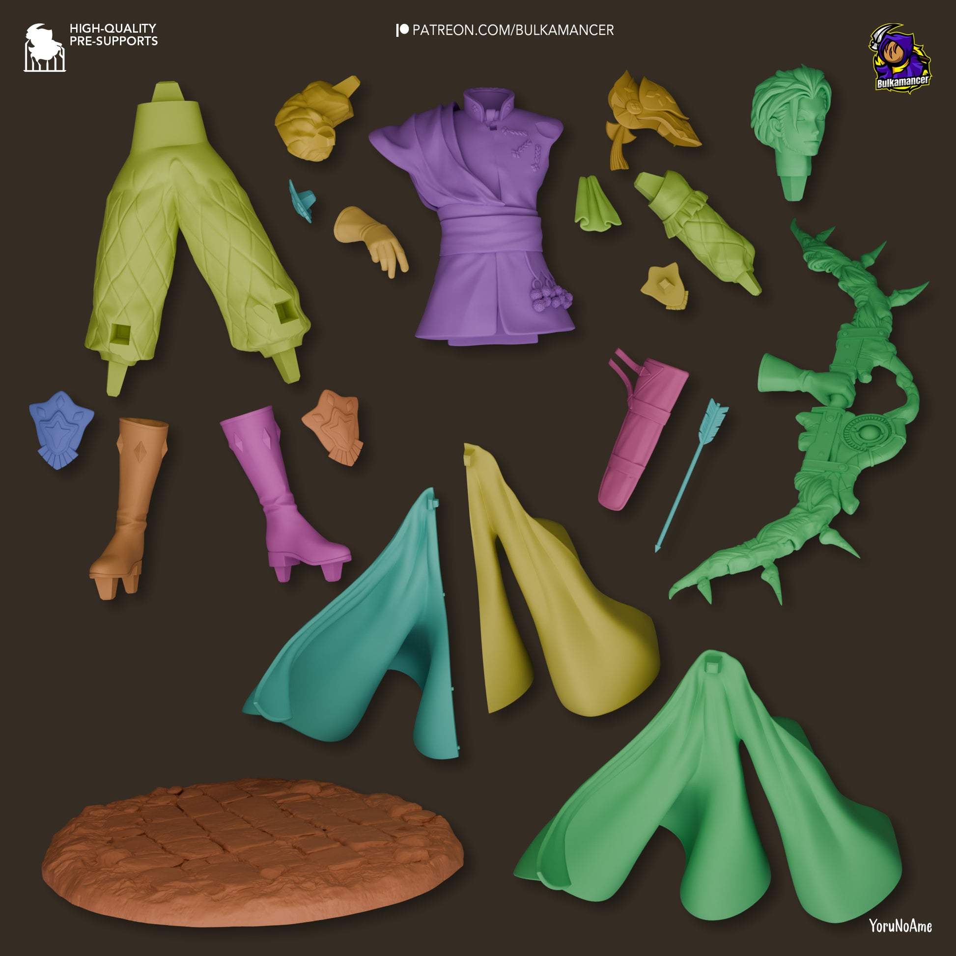 Master Tactician Garage Kit | Fanmade Model by Bulkamancer | 3D Printed - Sephiknot