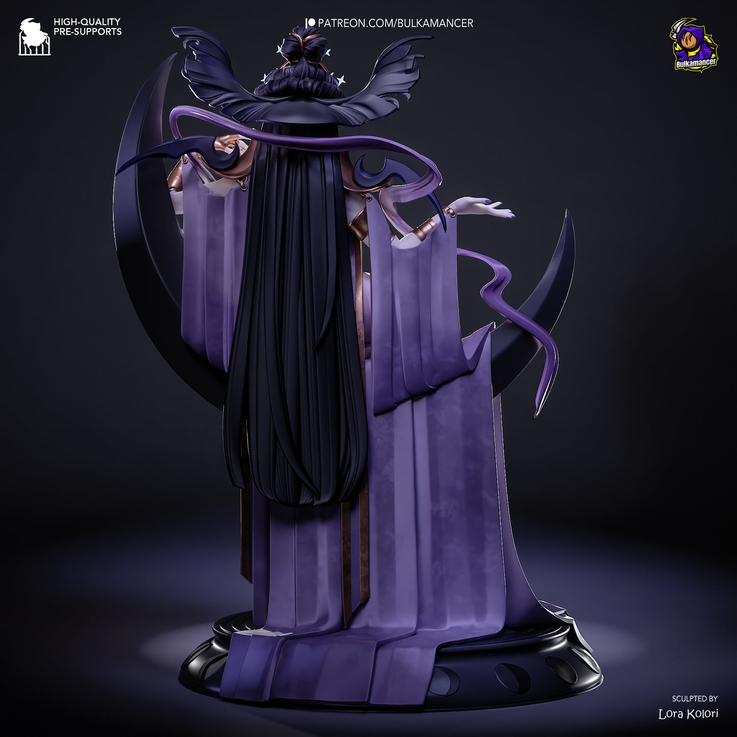 Nyx from Hades by Bulkamancer | High Quality Resin Print | Painted Commissions available!