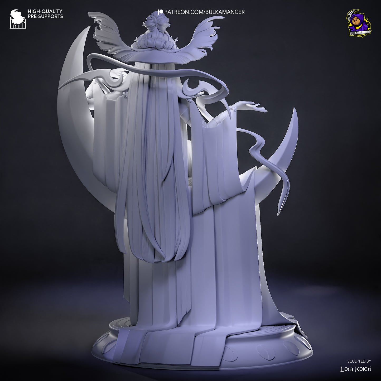 Nyx from Hades by Bulkamancer | High Quality Resin Print | Painted Commissions available!