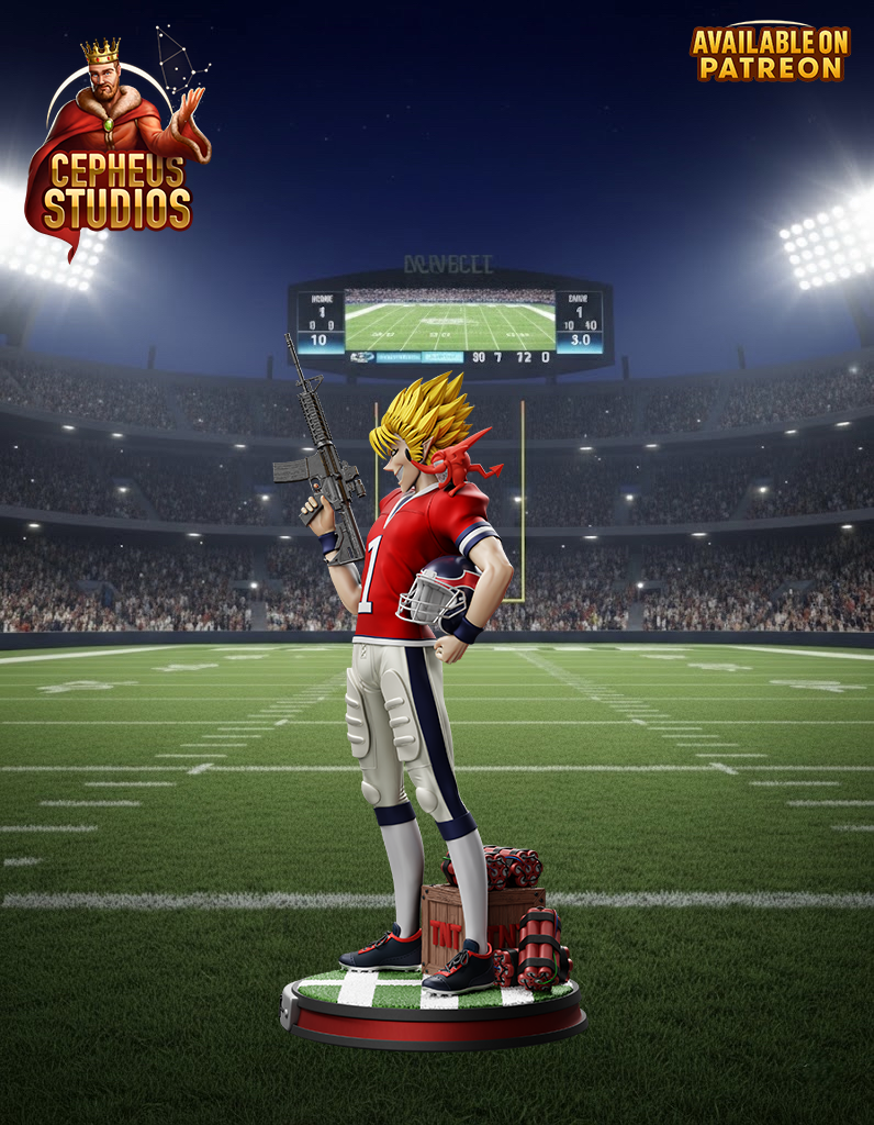 Hirumi Yoichi from Eyeshield 21 by Cepheus | High Quality Resin Print | Painted Commissions available! - Sephiknot