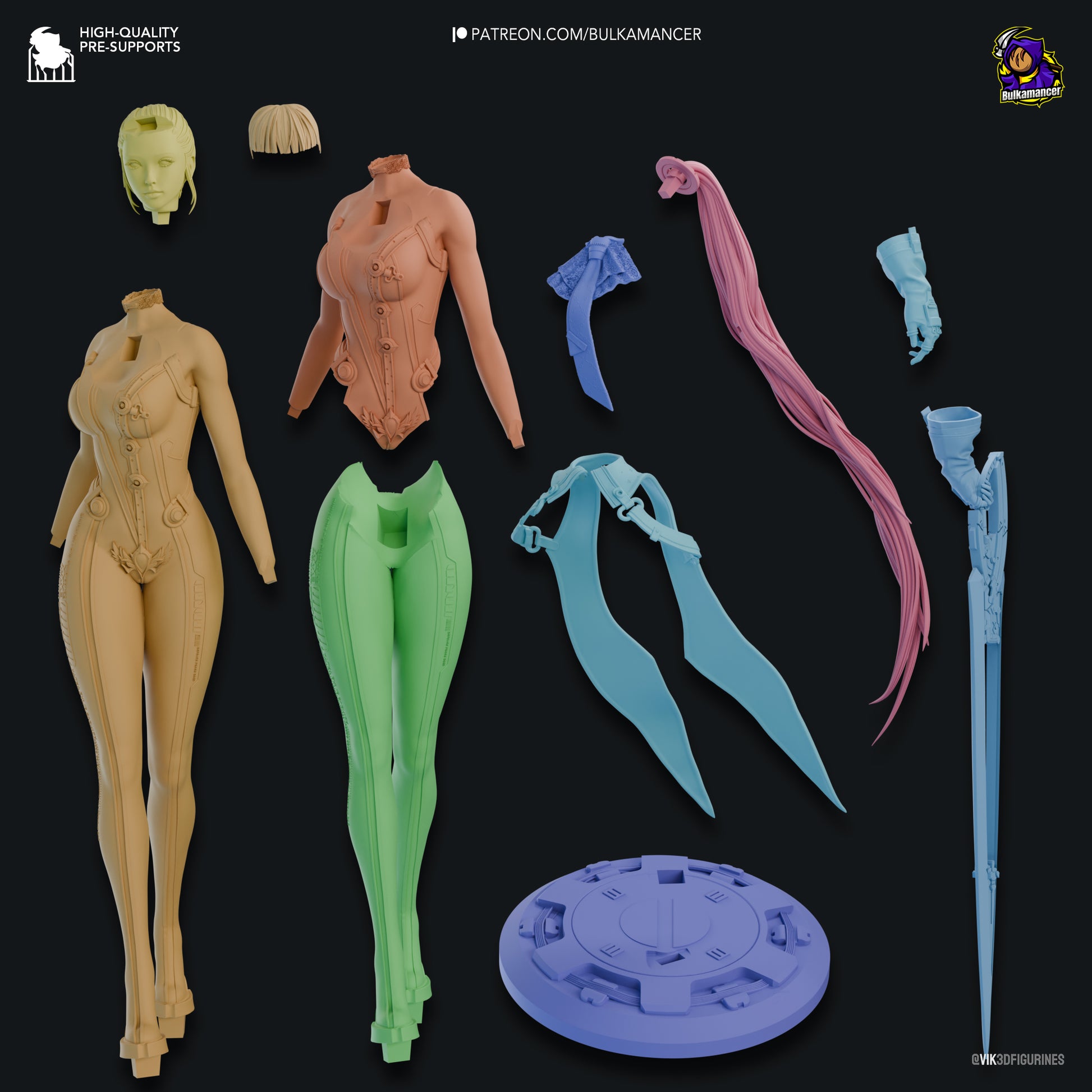 Eve Garage Kit | Fanmade Model by Bulkamancer | 3D Printed - Sephiknot