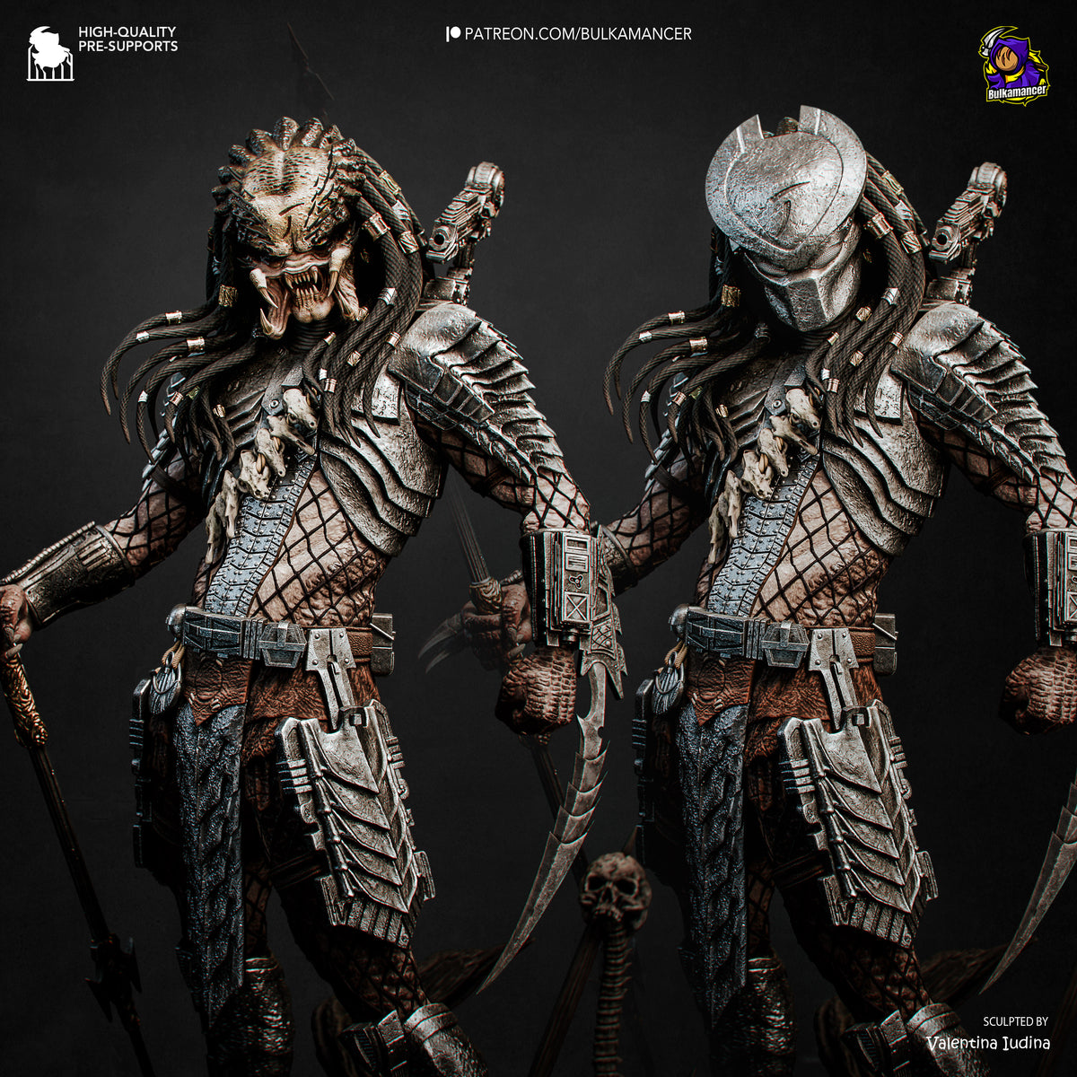 Predator by Bulkamancer | High Quality Resin Print | Painted Commissions available!