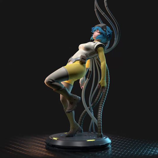Motoko from Ghost in the Shell by h3ll creator | High Quality Resin Print | Painted Commissions available!