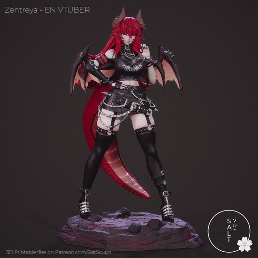 Zentreya by SaltSculpts | High Quality Resin Print | Painted Commissions available!