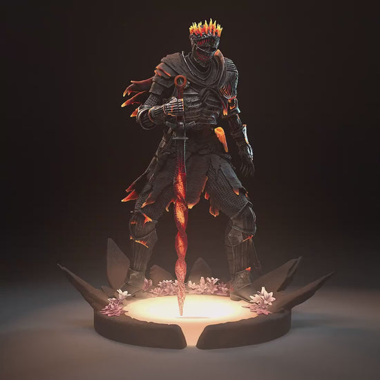 Cinder Knight Garage Kit | Fanmade Model | One very hard game | 3D Printed