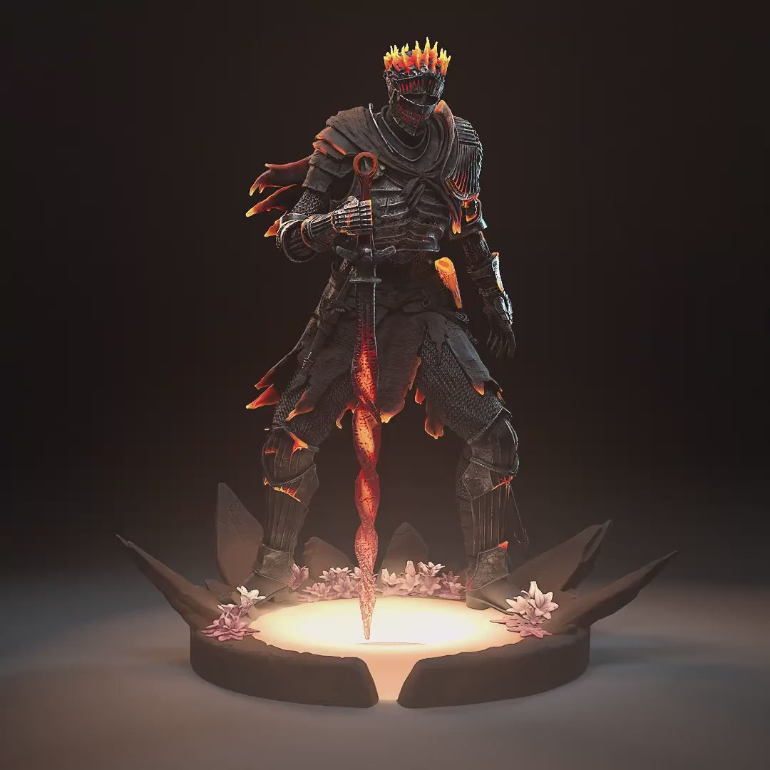 Cinder Knight Garage Kit | Fanmade Model | One very hard game | 3D Printed