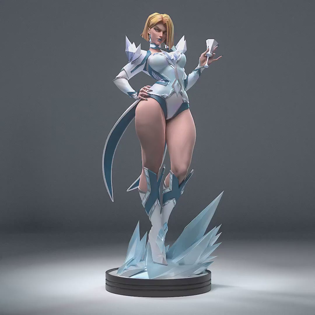 Lady Thunder Thighs Garage Kit | Fanmade Model by h3llCreator | Rivals | 3D Printed