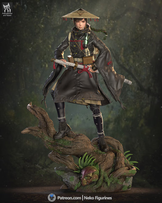 Emma from Beast of Reincarnation by Neko Figurines | High Quality Resin Print | Painted Commissions available!
