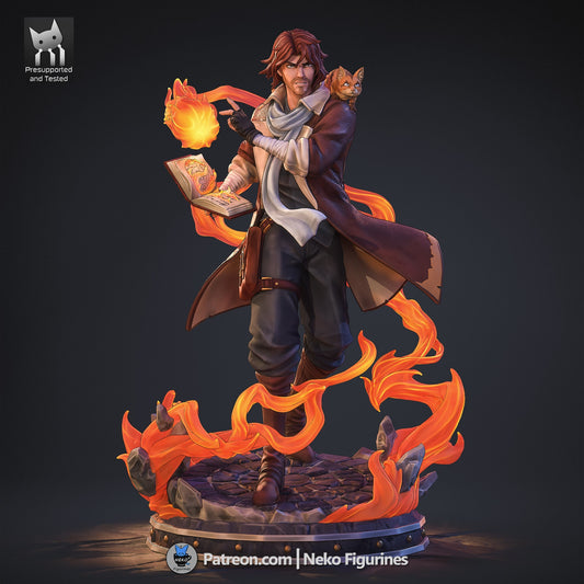 Caleb Widogast from The Mighty Nein by Neko Figurines | High Quality Resin Print | Painted Commissions available!