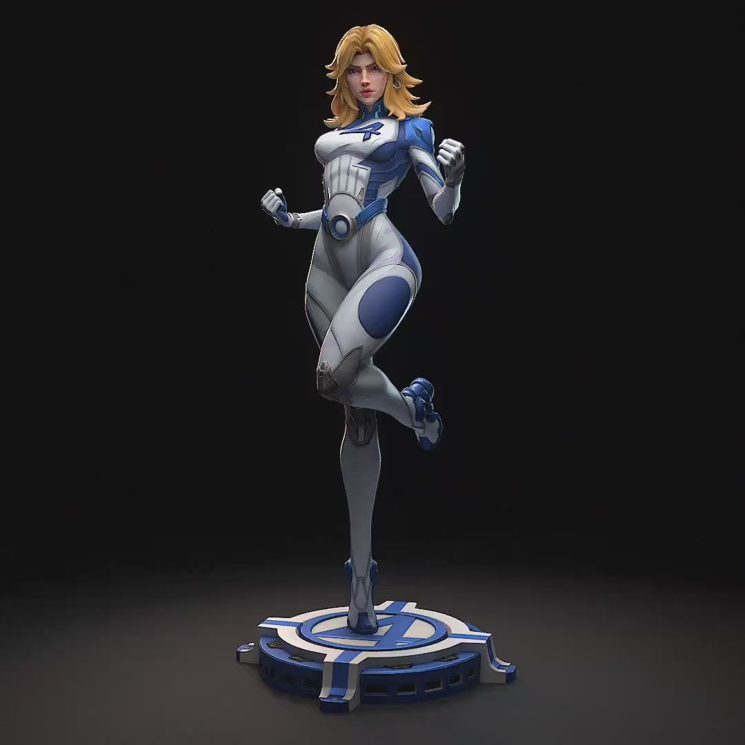 Invisible Woman Garage Kit | Fanmade Model by h3llCreator | Rivals | 3D Printed