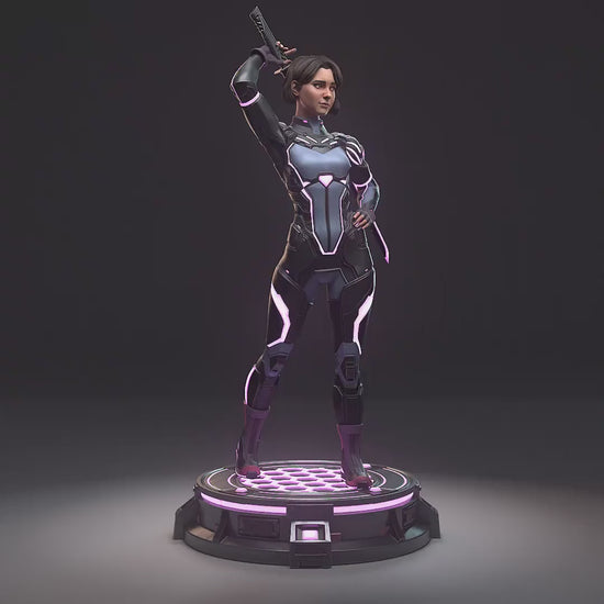 Mio Garage Kit | Fanmade Model by h3llCreator | Split Fiction | 3D Printed